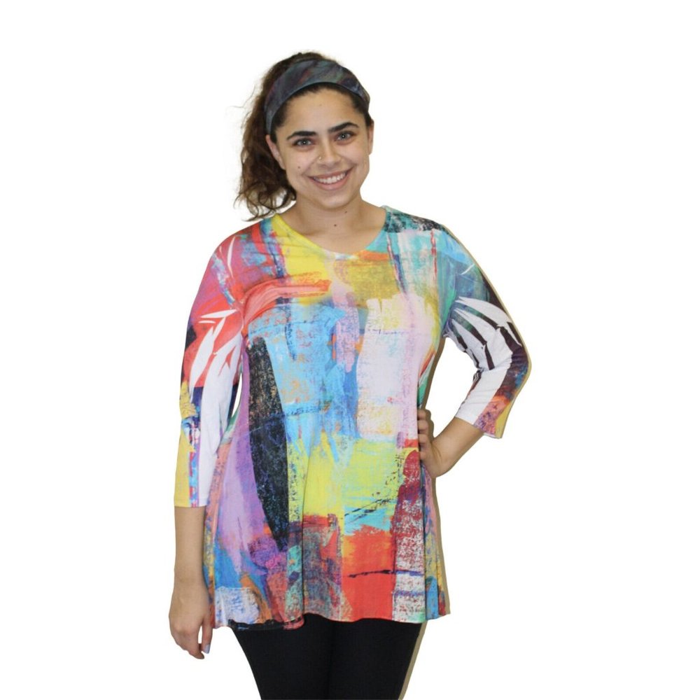 Sole Dione Studio Art Deco Tunic Top